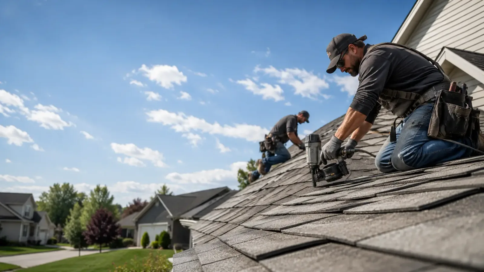 Storm Damage Roof Repair in Covington, LA near me
